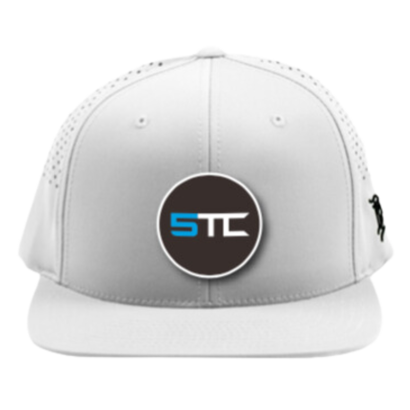 elite performance hat white 5tc five tool connection